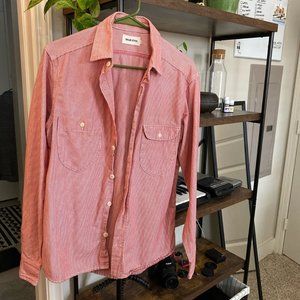 Taylor Stitch - Striped Cotton Button Down (SMALL)